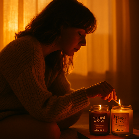 Golden Hour - Scented Body Oil Candles
