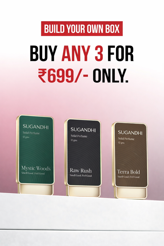 Pack of 3 Solid Perfumes