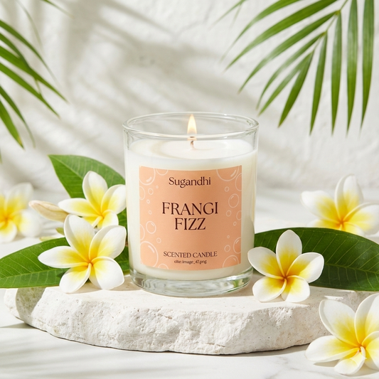 Frangi Fizz – Frangipani Massage Candle 🌸✨