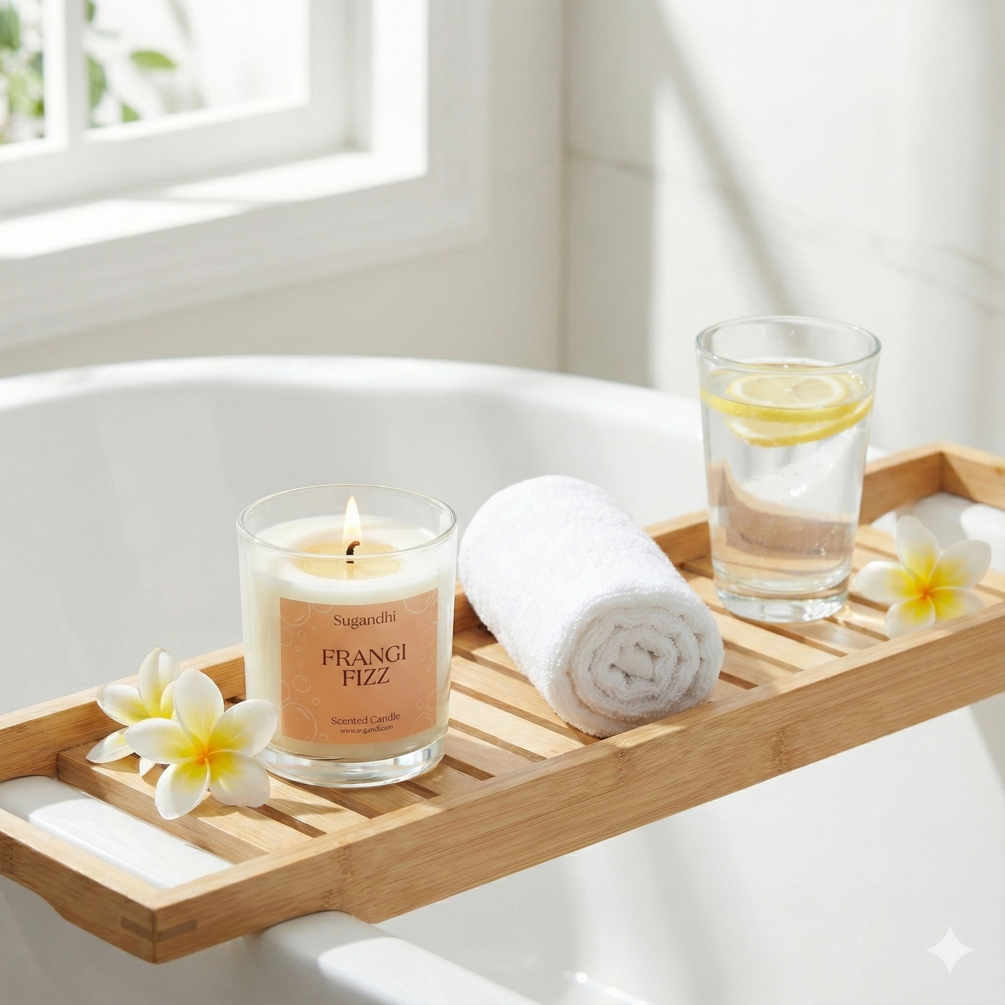 Frangi Fizz – Frangipani Massage Candle 🌸✨