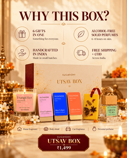 Diwali Utsav Box – 6 Fragrances for Home, Car & Family